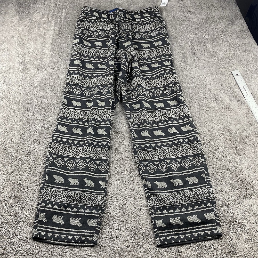 Old Navy Lounge Pants Mens Medium Gray Polar Bears
